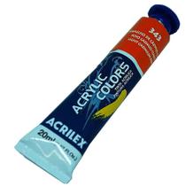 Tinta Acrílica Acrilex Vermelho Cádmio Claro 20ML