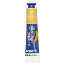 Tinta Acrilica Acrylic Colors 20ml 302 Amarelo Escuro Tinta Acrilica Acrylic Colors 20ml 302 Amarelo Escuro