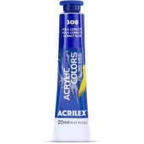 Tinta Acrílica ACRYLIC Colors 20ML Azul Cobalto - Caixa com 6 Unidades Tinta Acrílica ACRYLIC Colors 20ML Azul Cobalto - Caixa com 6 Unidades