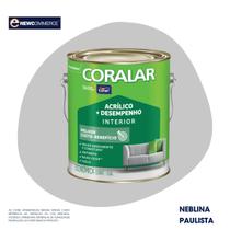 Tinta Acrílica Anti Mofo Coralar 3,6 Lts - Escolha Sua Cor