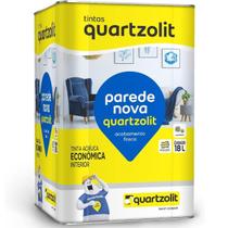 Tinta Acrílica Antimofo Econômica Quartzolit 18l Branco Neve