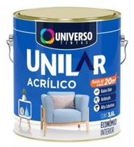 Tinta Acrílica Antimofo Unilar 3,6l Escolha sua Cor