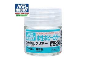 Tinta Acrílica Aqueous Transparente H20 Mr. Hobby Gunze Guhc20