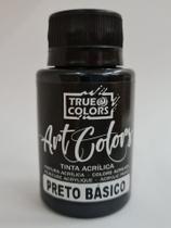 Tinta acrilica artcolors 100ml cor 7514-preto básico