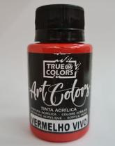 Tinta acrílica artcolors 100ml cor 7557 - vermelho vivo