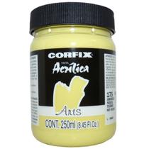 Tinta Acrílica Arts 175 Amarelo N. Titânio 250ml Corfix