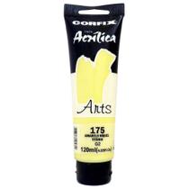 Tinta Acrilica Arts Corfix 120ml G2 175 - Amarelo Niquel