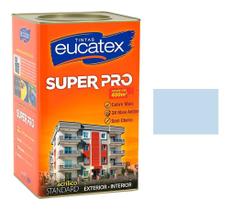 Tinta Acrilica Azul Bebe Semi Brilho Super Pro Eucatex 18lt