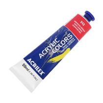 Tinta Acrilica Bisnaga 59ml Vermelho Cadmio 312 ACRILEX