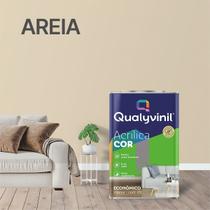 Tinta Acrílica Branco Econômica Rende Muito Areas Internas 18 Litros - Qualyvinil