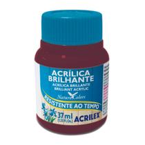 Tinta Acrilica Brilhante 37ml Acrilex 565 Vinho