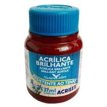 Tinta Acrílica Brilhante Vinho Acrilex 37ML