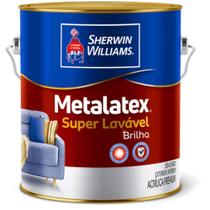 Tinta Acrilica Brilho Premium Metalatex Super Lavável 3,6L