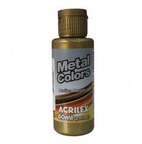 Tinta Acrílica BRONZE 556 Metal Colors 60ml - ACRILEX Tinta Acrílica BRONZE 556 Metal Colors 60ml - ACRILEX