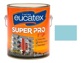 Tinta Acrilica Céu Semi Brilho Super Pro Eucatex 3,6lt