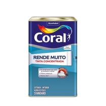 Tinta Acrílica Coral Rende Muito 16L Fosco - Várias Cores