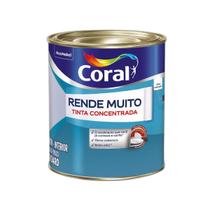 Tinta Acrílica Coral Rende Muito 900ML Branco Tinta Acrílica Coral Rende Muito 900ML Branco