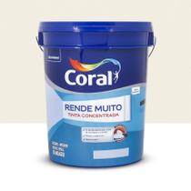 Tinta acrilica coral rende muito branco 20l