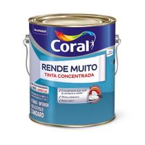 Tinta Acrílica Coral Rende Muito Fosca 3,2 L - Cores