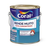 Tinta Acrílica Coral Rende Muito Fosca Standard 3,2 Litros