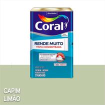 Tinta Acrílica Coral Rende Muito Standard Fosco 16L