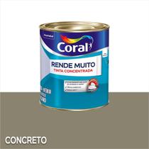 Tinta Acrílica Coral Rende Muito Standard Fosco 800ml