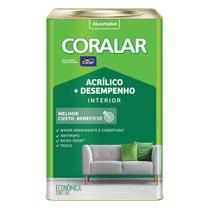 Tinta Acrílica Coralar Desempenho 18L Cores