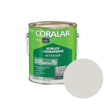 Tinta Acrílica Coralar Mais Desempenho Coral 3,6 Litros Baixo Odor Antimofo Acabamento Fosco - Diversas Cores