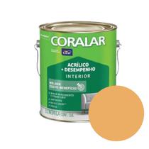 Tinta Acrílica Coralar Mais Desempenho Coral 3,6 Litros Baixo Odor Antimofo Acabamento Fosco - Diversas Cores