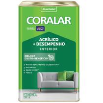 Tinta Acrílica Coralar Verde Vale 18 Litros - CORAL Tinta Acrílica Coralar Verde Vale 18 Litros - CORAL