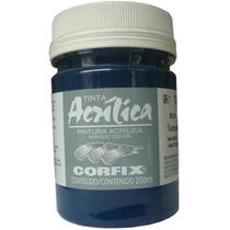 Tinta Acrílica Corfix 250ml 134 Azul Turquesa