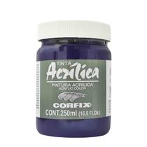 Tinta Acrílica Corfix 250ml Cor Azul Ftalocianina 86 G1