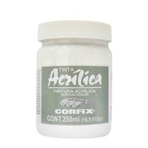 Tinta Acrílica Corfix 250ml Cor Branco Titânio 102 G1