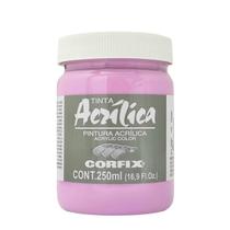 Tinta Acrílica Corfix 250ml Cor Laca Orquídea 106 G1