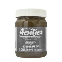 Tinta Acrílica Corfix 250ml Cor Sombra Natural 84 G1