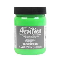 Tinta Acrílica Corfix 250ml Fluorescente - 84250