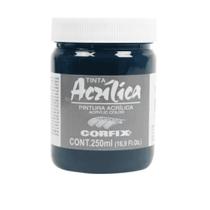 Tinta Acrilica Corfix 250ml G1 - Verde Esmeralda 073 Tinta Acrilica Corfix 250ml G1 - Verde Esmeralda 073