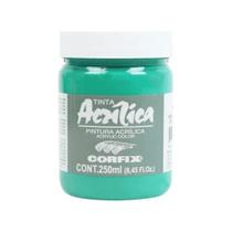Tinta Acrilica Corfix 250ml G1 Verde Veronese - 072 Tinta Acrilica Corfix 250ml G1 Verde Veronese - 072