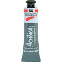 Tinta Acrílica Corfix 37ml Cor Vermelho Francês 56 G1