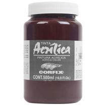 Tinta Acrílica Corfix 500ml 64 Marrom Van Dick