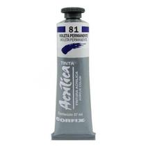 Tinta Acrilica Corfix 81 Violeta Permanente 37Ml