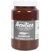 Tinta Acrílica Corfix 83 Sombra Queimada 500ml