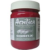 Tinta Acrílica Corfix Alizarin Crinson 250ML