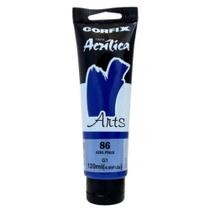Tinta Acrílica Corfix Arts 120ml Azul Ftalo 86 Gr 1 Tinta Acrílica Corfix Arts 120ml Azul Ftalo 86 Gr 1