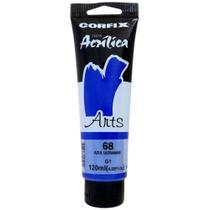 Tinta Acrílica Corfix Arts 120ml Azul Ultramar 68 Gr 1 Tinta Acrílica Corfix Arts 120ml Azul Ultramar 68 Gr 1