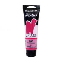 Tinta Acrílica Corfix Arts 120ml Rosa Permanente 180 Gr 1 Tinta Acrílica Corfix Arts 120ml Rosa Permanente 180 Gr 1
