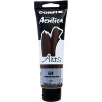 Tinta Acrílica Corfix Arts Marrom Van Dick 64