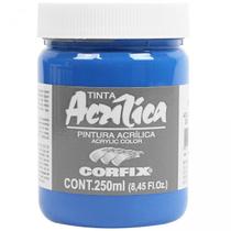 Tinta Acrílica Corfix Azul Cerúleo 85 G1 250Ml