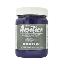 Tinta Acrilica Corfix G1 86 Azul Ftalocianina 500Ml Tinta Acrilica Corfix G1 86 Azul Ftalocianina 500Ml