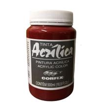 Tinta Acrílica Corfix Para Tela 500ml G2 Escolha a Cor